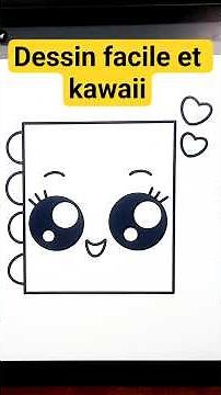 comment dessiner un cahier kawaii #drawing
