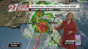 We're closely tracking the tropics this week 👀 Potential tropical cyclone nine is gaining strength and will likely become Hurricane Helene soon. While that may seem far from Wisconsin, this storm could bring showers to our area this weekend. There are still some question marks on the track and the intensity though ... take a look! | Dana Fulton