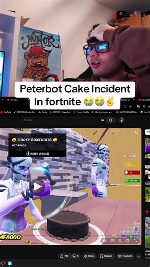 peterbot cake incident is way too famous 💀#fortnite #peterbot #fortnitelive #blowthisupforme