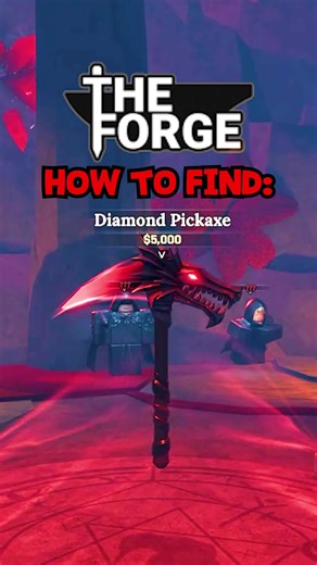 The Forge Update: How to Get the Diamond Pickaxe