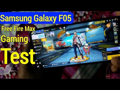 Samsung Galaxy F05 Free Fire Max Gaming Test || Free Fire Max Gameplay Test