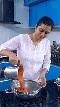 perfect Tomato ketchup| Tomato sauce recipe #tomatosauce #ketchup #reels