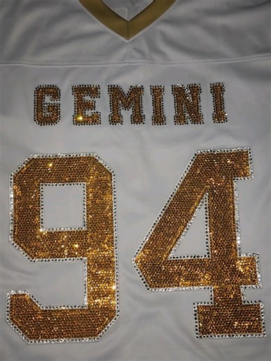Customize Your Jersey with Rhinestones