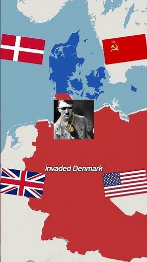 When Hitler Invaded Denmark in 1940....How did the world reacted? #history
