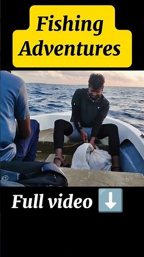 Epic Deep Sea Fishing Adventure in the Maldives! 🌊 Caught Huge Fish on Our Boat Trip!