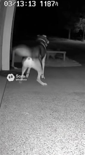 Hero Dog Saves Family from Coyote Attack at Night! #doghero #coyoteattack #nightvision