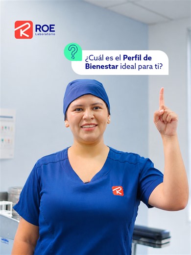 En ROE tenemos un perfil de bienestar para cada necesidad. Conoce más en www.labroe.com. ✨🧪 *Este perfil tiene fines orientativos y preventivos, no sustituyen la evaluación médica. Consulte con su médico tratante antes de realizar los exámenes. #LaboratoriosROE #PerfilesDeBienestar #Salud #Prevención #ROE