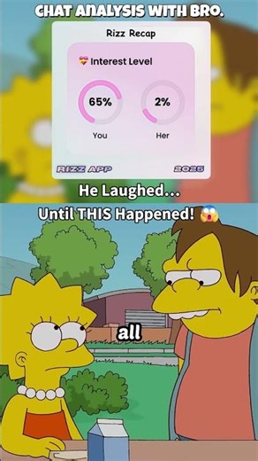 Simpsons Bully Gets What He Deserves! 😂 (Part 1) #fyp #simpsons #shorts