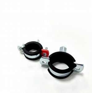 [Hot Item] Galvanized High Quality Pipe Clamp with Rubber for Unistrut Channel