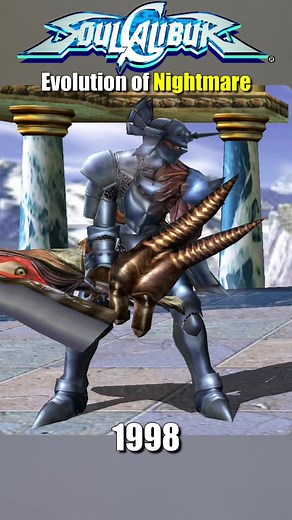 Evolution of Nightmare #soulcalibur | Soul