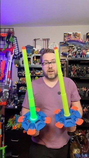 I got Nerf dueling swords