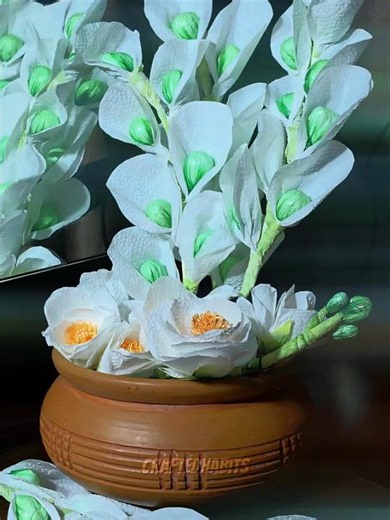 Making Flowers from Trash?! Grocery Bag Hack! 🌿🌸#CraftedHabits