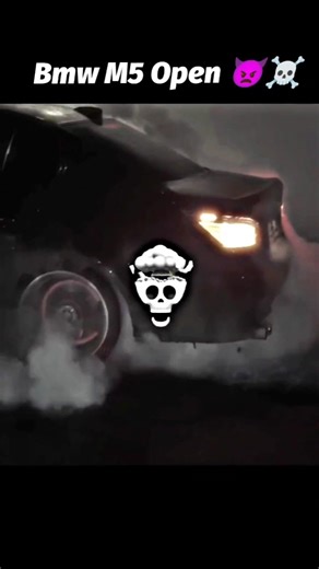 BMW M5 Open 👿☠️ #bmwm5 #drift #stunt #dragrace #carrace #shorts