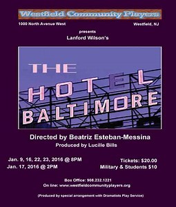 Auditions for HOT L BALTIMORE at WCP