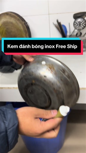Đánh bóng xoong nồi inox ngon luôn #metapolis #viral #xuhuong #sale