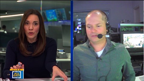 Snow plow driver test course at State Fair