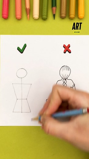I draw a girl sitting with this simple technique ✏️ #Girl #sitting #Drawing #drawinggirl #drawingtutorial #tutorial #drawingoftheday #draw #artroom | Art Room | Facebook