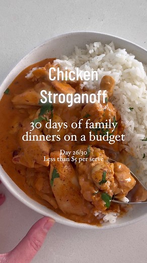 Chicken Stroganoff Recipe for Budget-Friendly Family Dinners