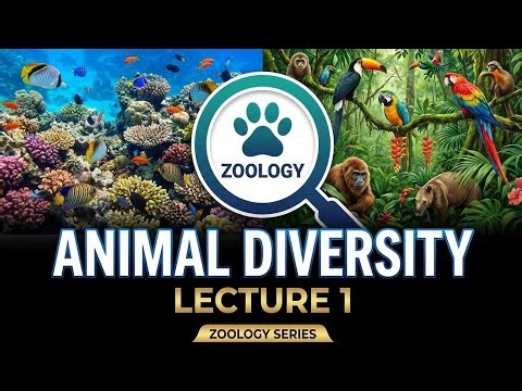 Zoology | Animal Diversity - Lecture 01 | Animal Evolution & Innovations in Body Plan