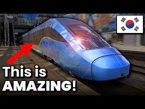 South Korea just launched its INCREDIBLE brand-new bullet train...