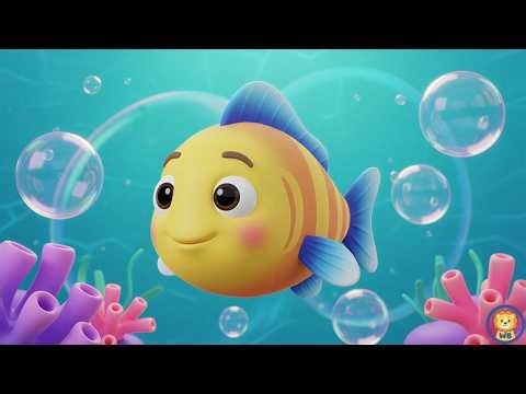 Color Gradient Song with Fish 🐠 | Learn Patterns for Kids