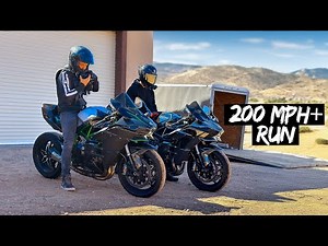 DOUBLE NINJA H2 ON DESERT HIGHWAYS | FULL THROTTLE