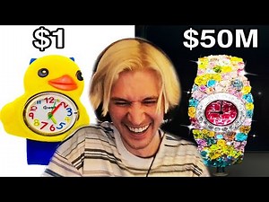 $1 vs $50,000,000 Watch | xQc Reacts