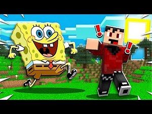 I Found SPONGEBOB in Minecraft Pocket Edition !