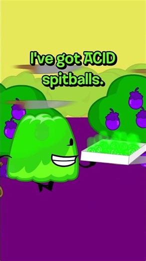 Shooting Acid Spitballs At Leafy #BFDI