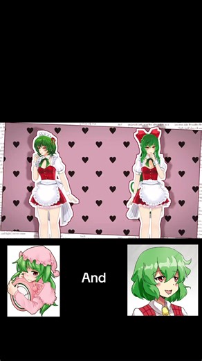 Yuuka pc 98 and yuuka window#touhouproject #touhou #touhoupc98