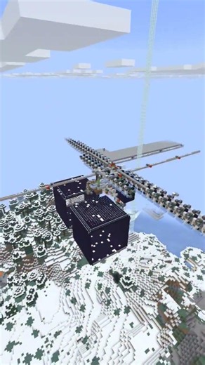 building 72k ice farm #minecraft #minecraftbuilding