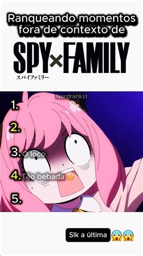 RANKING SPY X FAMILY MOMENTS OUT OF CONTEXT #spyxfamily #ranked #anime