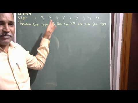 BST ARITHMETIC MEAN INDIVIUAL OBSERVATIONS - DIRECT METHOD - CLASS 1 - ENGLISH