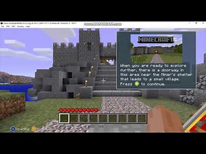 Minecraft Xbox 360 Edition TU0 Demo Gameplay