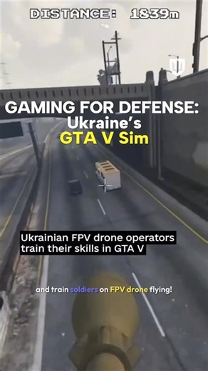 Ukraine Training FPV Drone Pilots in GTA V!
