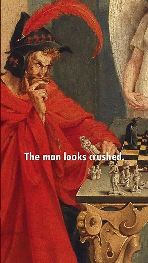 The Devil's Checkmate - Retzsch, 1799. #art #history