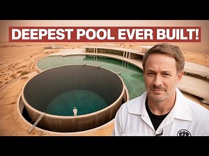 Engineers Built the world's deepest diving pool