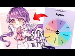 | Spinning a wheel and editing based from it | Gacha Life/Gacha Club Challenge |Part 1| 30k special💖