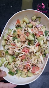 6.7K views · 221 reactions | Subway salad at home for weight loss Subway جیسا سلاد اب گھر پہ۔۔۔۔۔۔انتہائی آسان۔ | Dr. Nazish Affan | Facebook