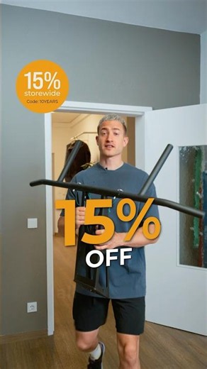 Wall, door or ceiling – wherever you need it, our Pull-up Bars turn your space into a home gym. 💪