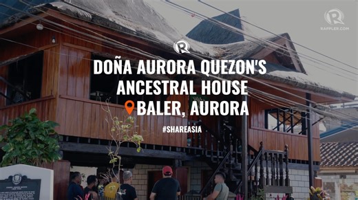 WATCH: Visiting Doña Aurora Quezon's ancestral house in Baler