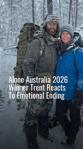 Alone Australia 2026 Winner Trent Reacts To Emotional Ending