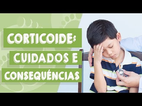 Cuidados com uso de corticoides para crianças