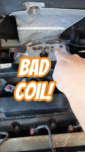 Cylinder Misfire SOLVED! Bad Coil Found by Simple Swap Test 🔧💥