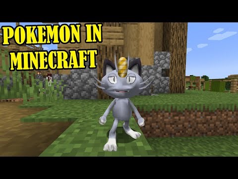 Training Pokemon in Minecraft