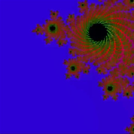 Coloured Mandelbrot Set Python Implementation