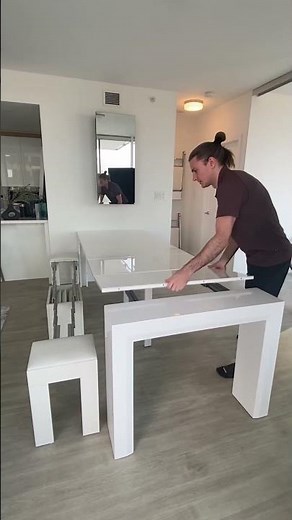Ultimate Space Saving Dining Table Set by ‪@ExpandFurniture‬
