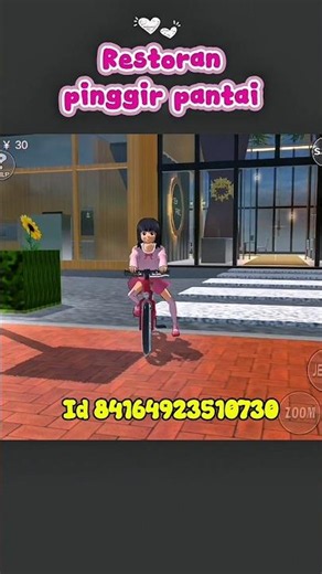 beachside restaurant ID #sakuraschoolsimulator #sakura