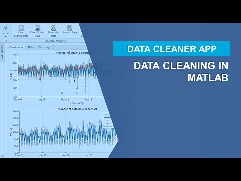 How to do Data Cleaning in MATLAB