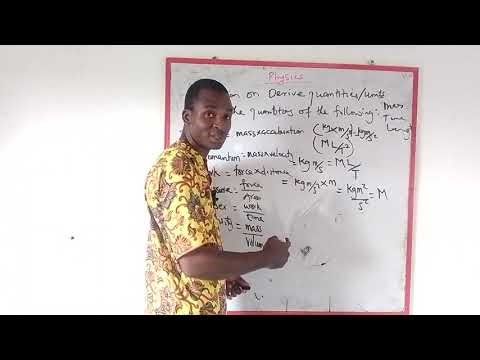 Question on derived quantity (PHYSICE